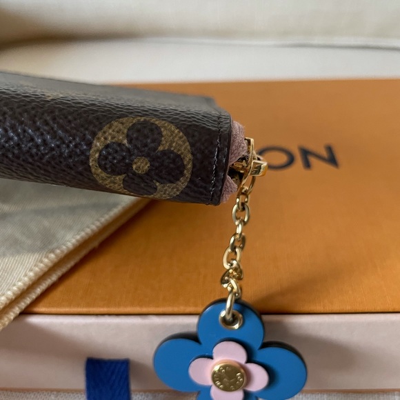 LOUIS VUITTON CLEMENCE WALLET BLOOMING FLOWER - Picture 7 of 16